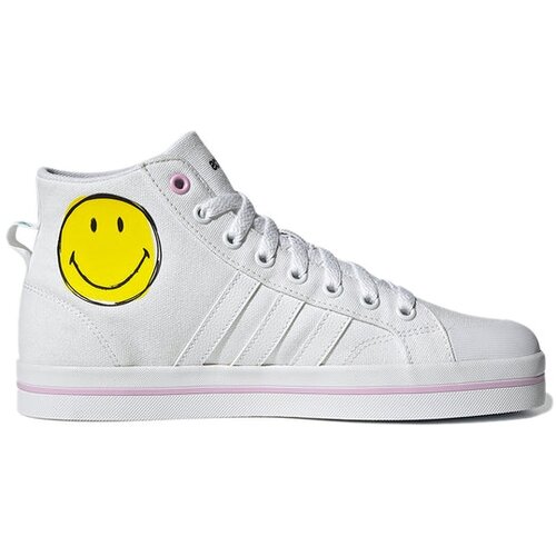 Кеды adidas, белый, желтый (розовый/желтый/белый) - изображение №1