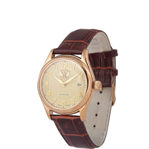 Наручные часы Слава Премьер Российские механические наручные часы Слава 1493288/300-8215, розовый (розовый/золотой)