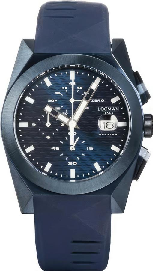 Наручные часы LOCMAN Locman 0812B02S-BLBLWHSB, синий