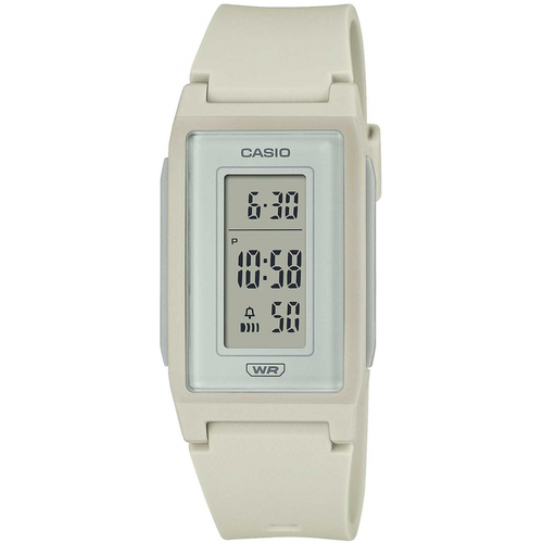 Наручные часы CASIO Casio LF-10WH-8D, бежевый, белый (бежевый/белый)