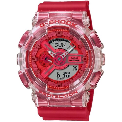Наручные часы CASIO G-Shock Наручные часы Casio GA-110GL-4A, красный - изображение №1