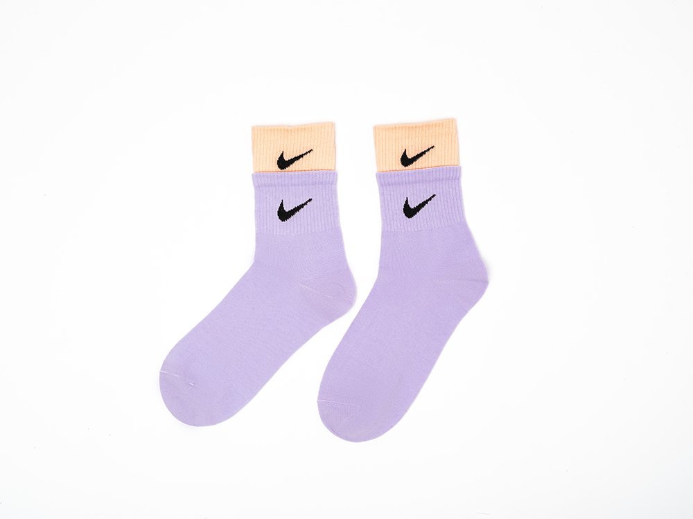 Носки длинные Nike (фиолетовый) - изображение №1
