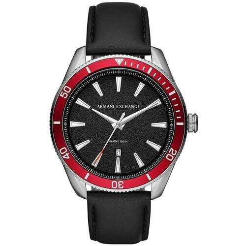 Наручные часы Armani Exchange Наручные часы Armani Exchange AX1836, черный, красный (черный/красный/серебристый)