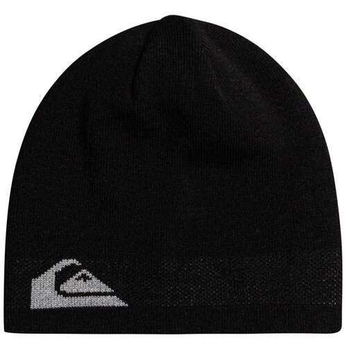 Шапка Quiksilver M&W Beanie, черный, серый (серый/черный)