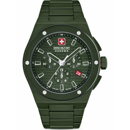 Наручные часы Swiss Military Hanowa Наручные часы Swiss Military Hanowa SMWGI0002282, зеленый