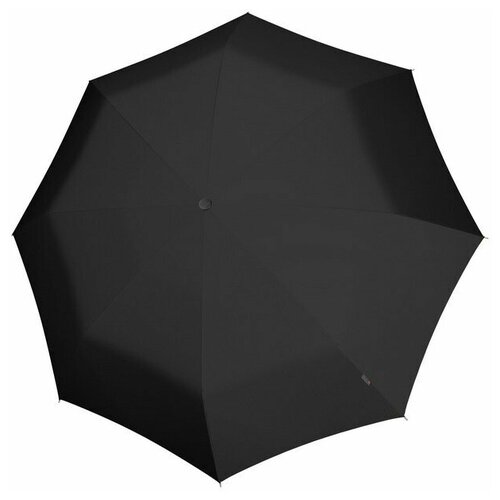 Зонт-трость Knirps, механика, купол 130 см., 8 спиц, система «антиветер», чехол в комплекте, черный