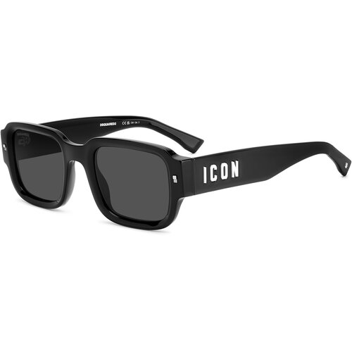 Солнцезащитные очки DSQUARED2, черный (серый/черный)