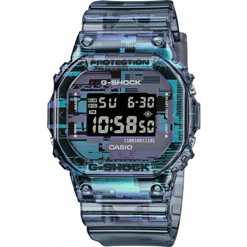 Наручные часы CASIO G-Shock Наручные часы Casio DW-5600NN-1ER, бесцветный (бесцветный/прозрачный)