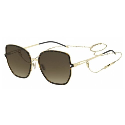 Солнцезащитные очки BOSS, желтый (коричневый/желтый/золотистый) - изображение №1