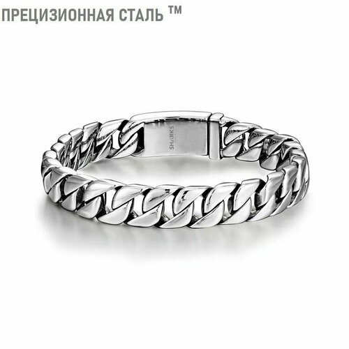 Браслет-цепочка Sharks Jewelry, металл, серебряный (серебристый)