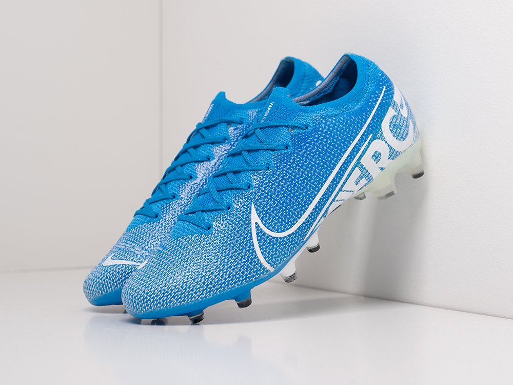 Футбольная обувь NIke Mercurial Vapor XIII Elite AG (синий) - изображение №1