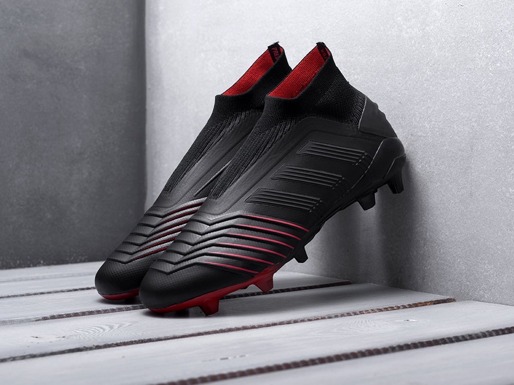 Футбольная обувь Adidas Predator 19+ FG (черный) - изображение №1