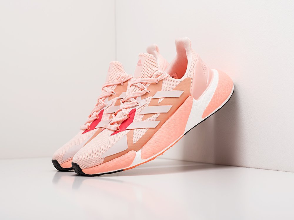 Кроссовки Adidas X9000l4 (розовый) - изображение №1