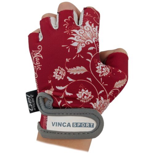 Перчатки Vinca Sport, бордовый, красный (красный/бордовый/темно-красный)