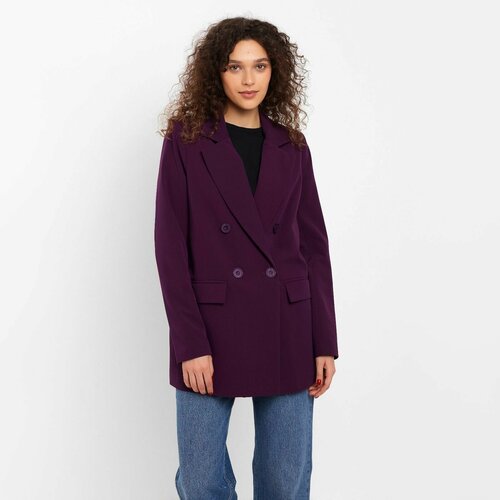 Пиджак Minaku, фиолетовый (черный/фиолетовый)