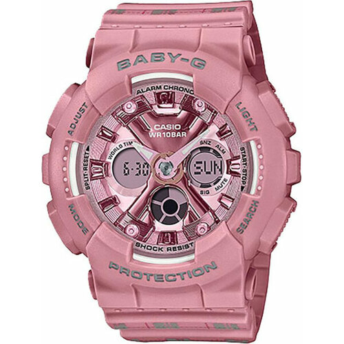 Наручные часы CASIO Baby-G Наручные часы Casio BA-130SP-4AER, розовый - изображение №1