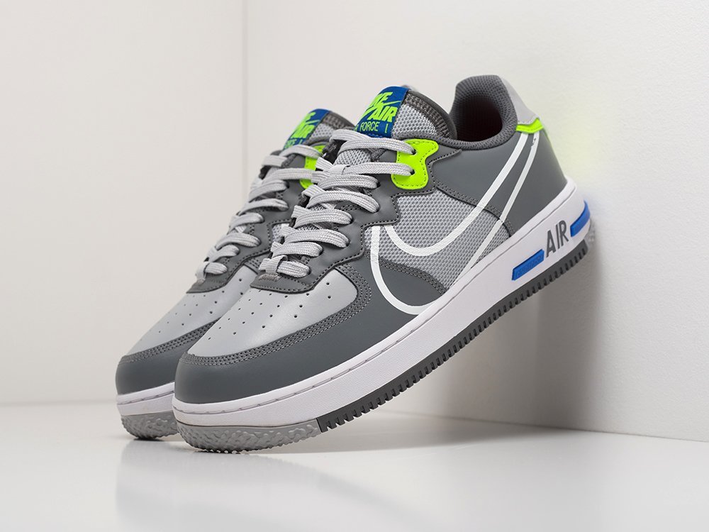 Кроссовки Nike Air Force 1 React (серый) - изображение №1
