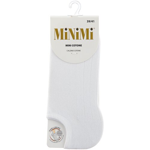 Женские носки MiNiMi укороченные, черный (черный/фиолетовый/белый)