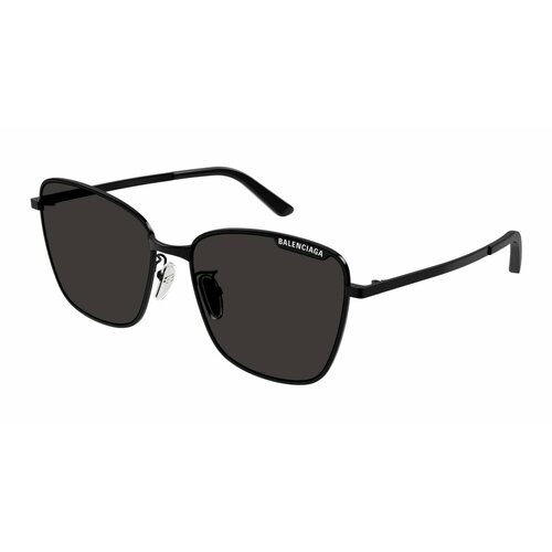 Солнцезащитные очки BALENCIAGA BB0279SA 001, черный - изображение №1