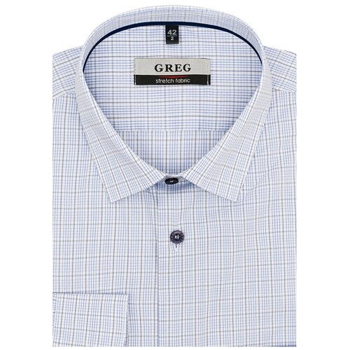 Рубашка GREG, голубой