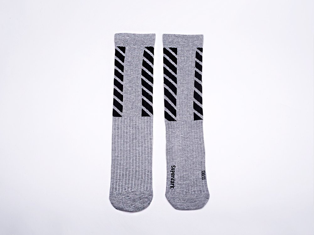 Носки OFF-WHITE (серый) - изображение №1