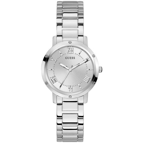 Наручные часы GUESS Dress Steel Часы Guess Dawn GW0404L1, серый, белый (серый/серебристый/белый/стальной)