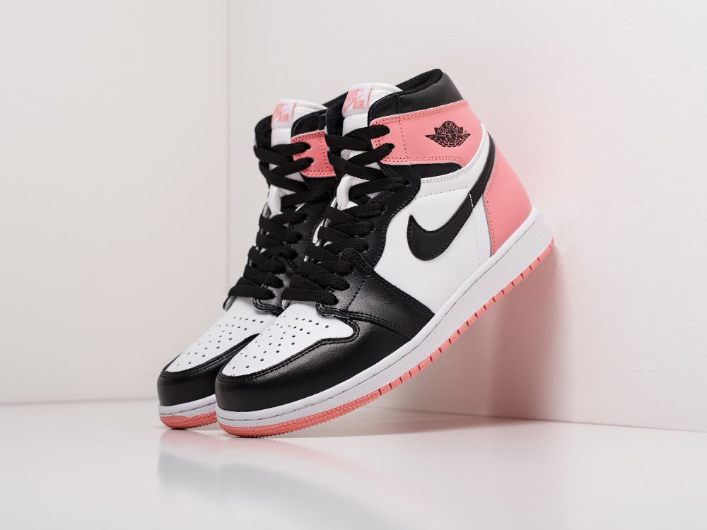 Кроссовки Nike Air Jordan 1 (розовый) - изображение №1