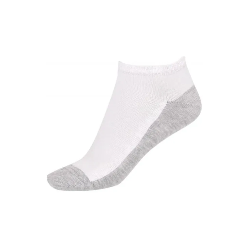 Носки Turkan, серый, белый (серый/белый/белый-серый) - изображение №1
