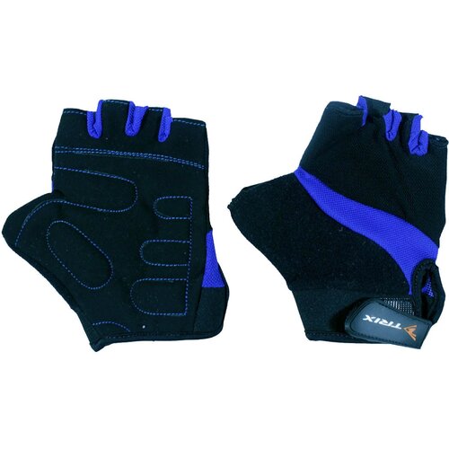 Перчатки TRIX, синий, черный (черный/синий)