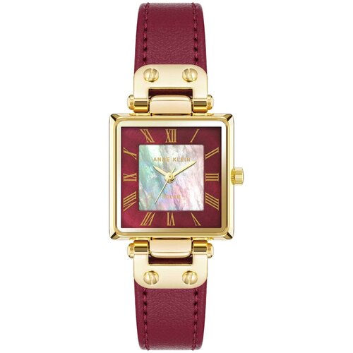 Наручные часы ANNE KLEIN Considered Часы Anne Klein 3896GPBY, золотой, бордовый (красный/желтый/бордовый/золотистый) - изображение №1