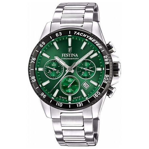 Наручные часы FESTINA Timeless Chrono Наручные часы Festina Timeless Chrono 20560, зеленый