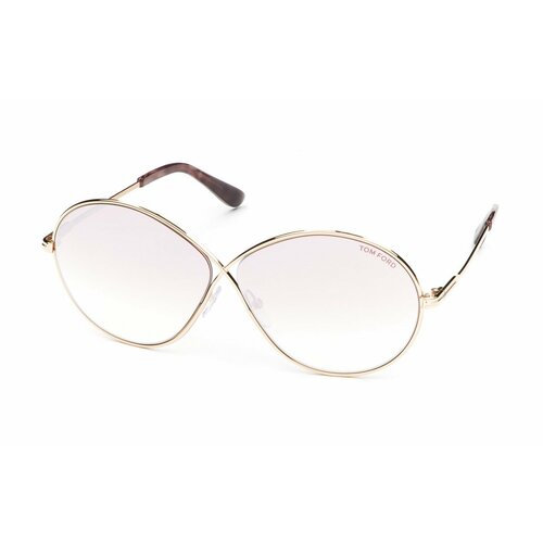 Солнцезащитные очки Tom Ford, розовый, коричневый (коричневый/розовый/золотистый)
