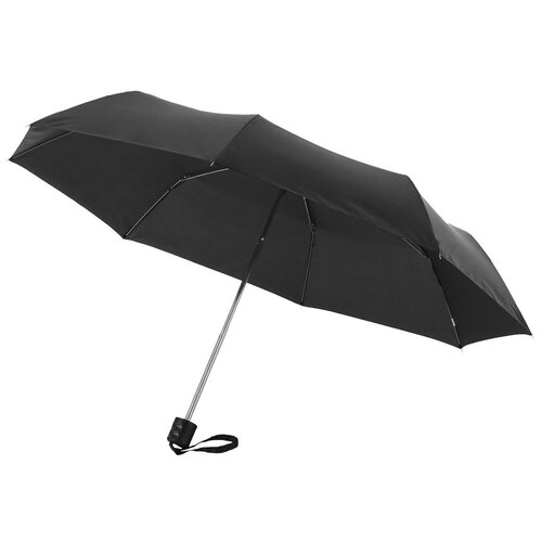 Зонт механика, купол 97 см., чехол в комплекте, черный