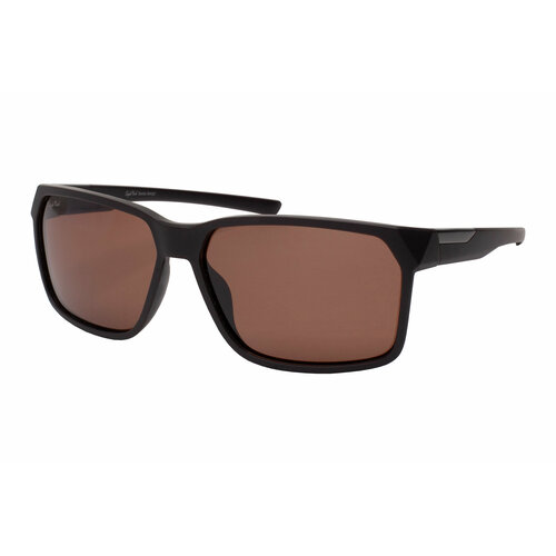 Солнцезащитные очки StyleMark, коричневый - изображение №1