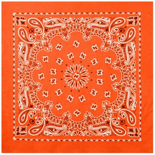 Бандана , оранжевый - изображение №1