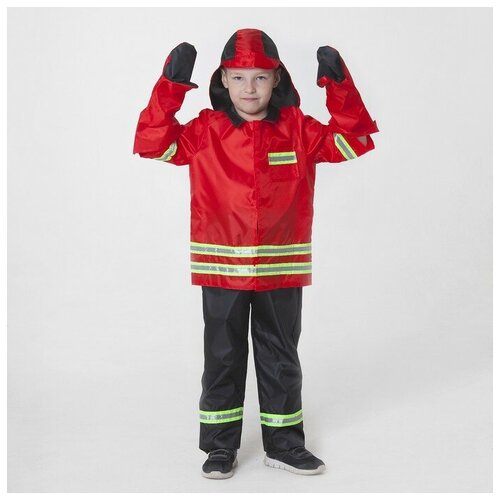 Карнавальный костюм "Пожарная охрана", 5-7 лет - изображение №1