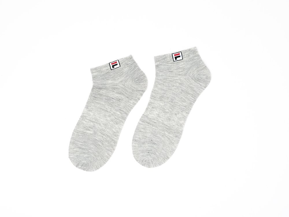 Носки короткие FILA (серый) - изображение №1