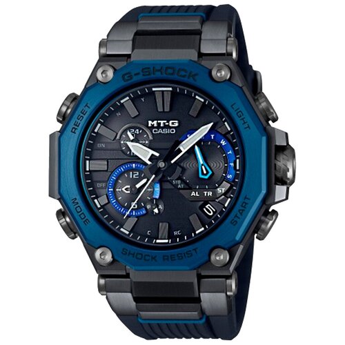 Наручные часы CASIO G-Shock MTG-B2000B-1A2ER, черный, синий (черный/синий)