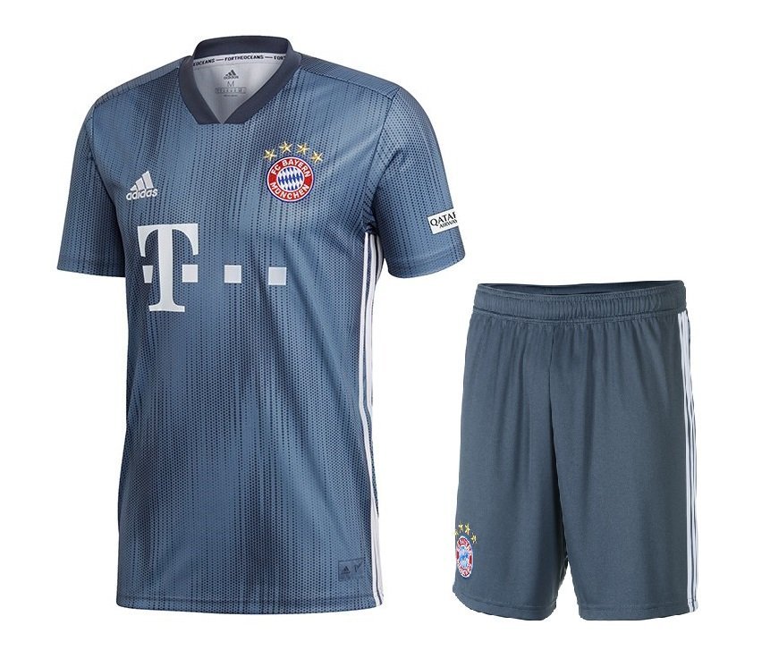 Футбольная форма Adidas FC Bayern Munchen (серый) - изображение №1
