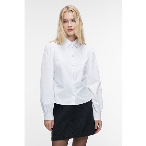 Блуза  Befree, белый - изображение №1