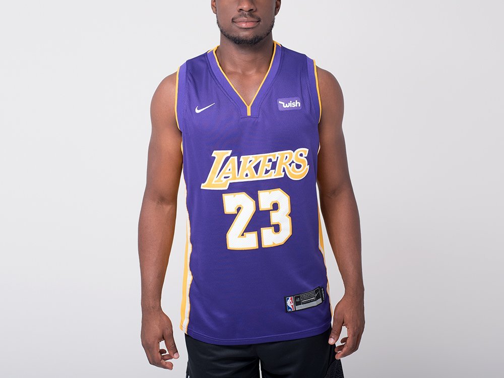 Джерси Nike Los Angeles Lakers (фиолетовый) - изображение №1