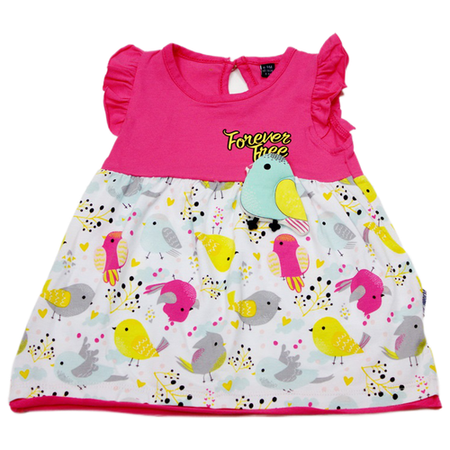 Платье Minibanda, трикотаж, нарядное, розовый - изображение №1