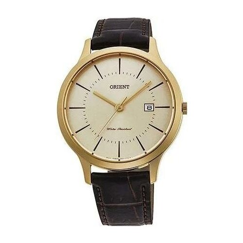 Наручные часы ORIENT Orient RF-QD0003G, коричневый, бежевый (коричневый/бежевый)