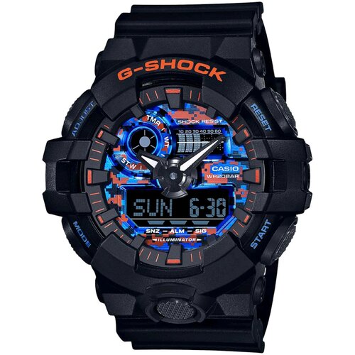 Наручные часы CASIO G-Shock Наручные часы Casio G-Shock GA-700CT-1A (разноцветный) - изображение №1