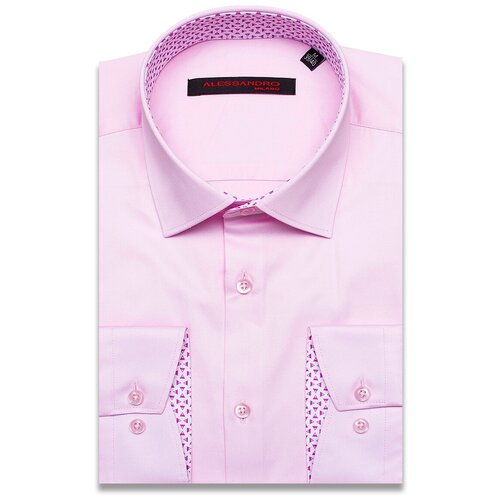 Рубашка ALESSANDRO MILANO, розовый