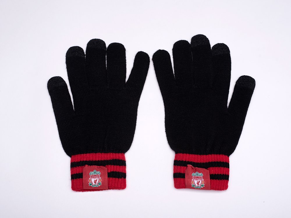 Перчатки (черный/красный) - изображение №1