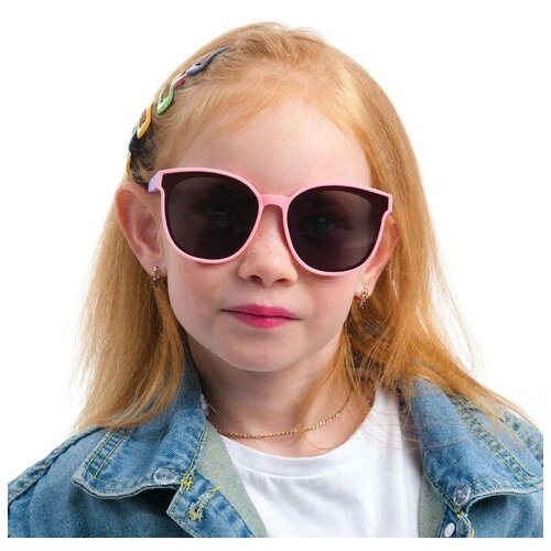 Солнцезащитные очки , розовый - изображение №1