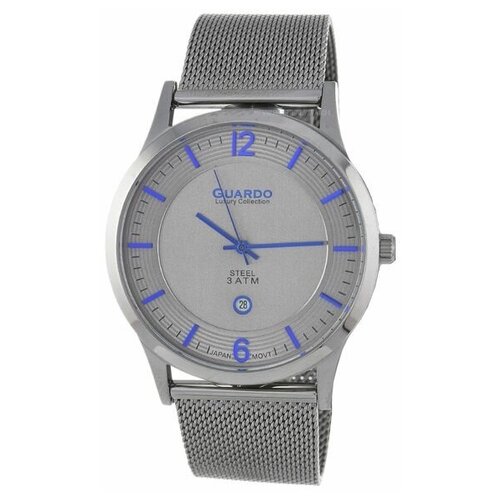 Наручные часы Guardo Box Set Guardo S01254.10 серый, мультиколор, серебряный (разноцветный/серебристый/мультицвет)