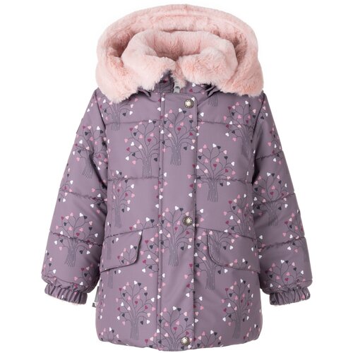 Куртка KERRY зимняя, бежевый (розовый/бежевый)