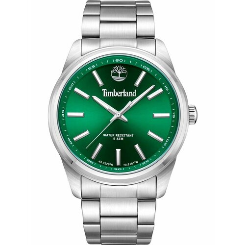 Наручные часы Timberland Часы наручные Timberland TDWGG0010806, серебряный, зеленый (зеленый/серебристый/серебристый-зеленый)